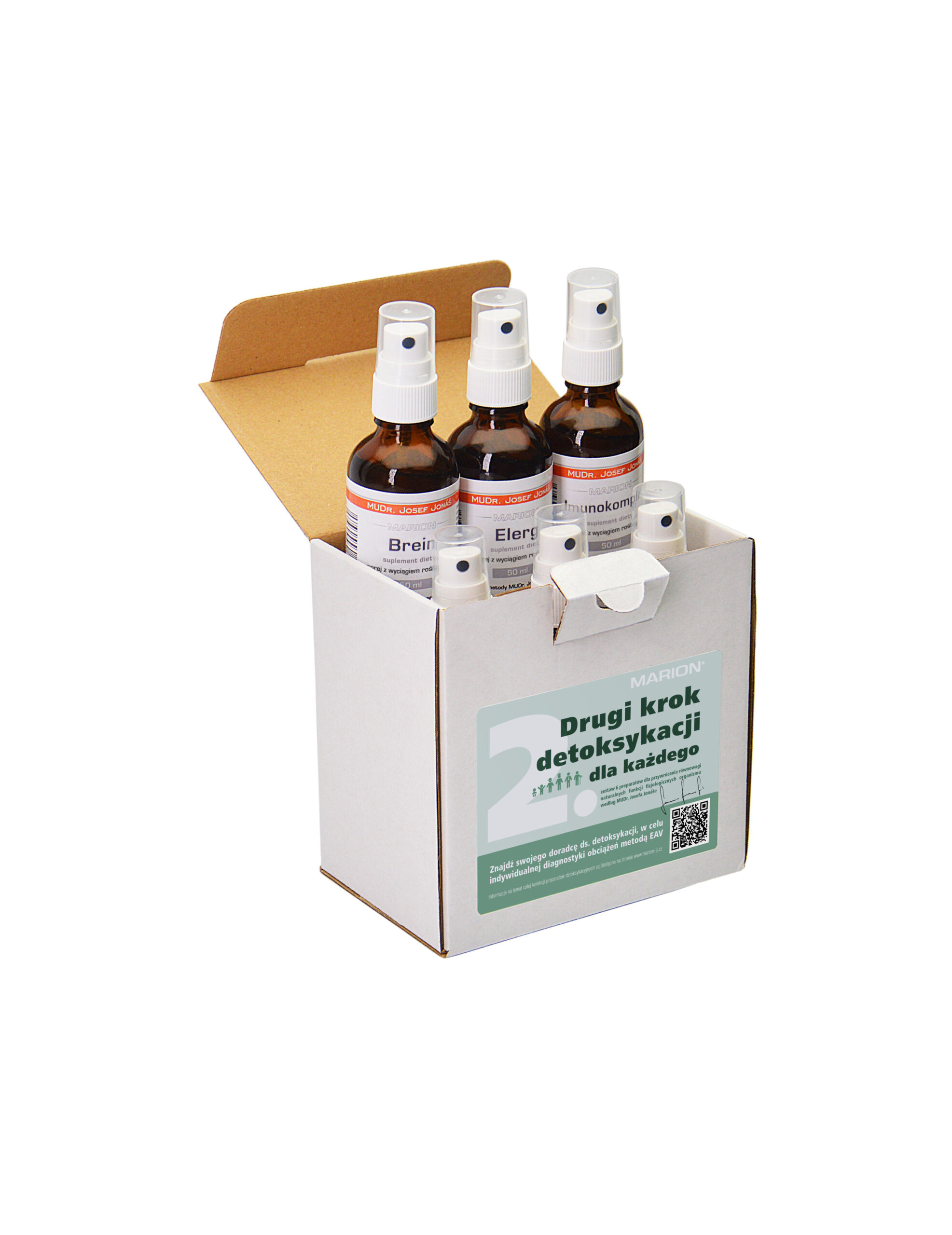 Drugi krok detoksykacji – zestaw preparatów